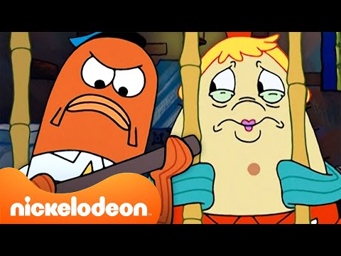 Видео: Губка Боб | 16 раз Миссис Пафф плохо вела себя! 🐡  | Nickelodeon Cyrillic