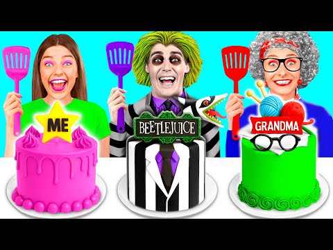 Видео: Кулинарный Челлендж: Я против Битлджус