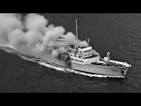 Видео: Теплоход  "Туркмения"