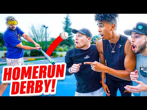 Видео: 2HYPE Бейсбольное хоумран-дерби с Dizzy Goggles!