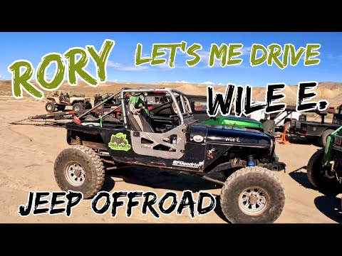 Видео: @trailmater Рори вручает мне ключи от Wile'E Jeep 21 road