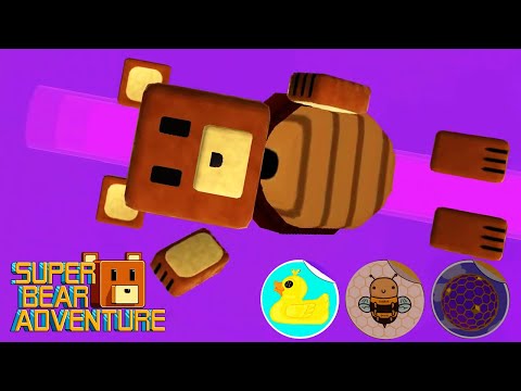 Видео: Super Bear Adventure Обнова Где спрятаны Стикеры 😱 Супер Беар Адвенчер приключение Мишки #SuperBear