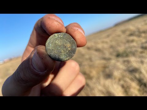 Видео: Ого!Нашёл монету которой больше 100 лет! Поиск монет с металлоискателем в поле.