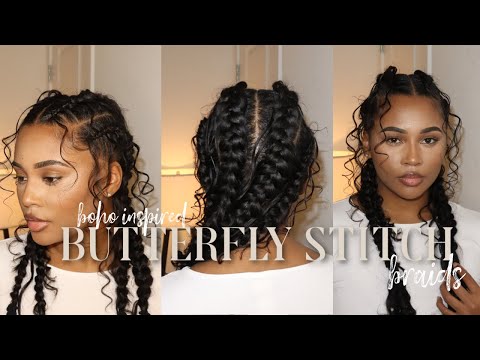 Видео: 002 КАК: КОСЫ-БАБОЧКИ В СТИЛЕ БОХО + ПРОСТАЯ ТЕХНИКА | ДЖАЙ ДАНИЭЛЬ X @Ywigs ОБЪЕМНЫЕ ВОЛОСЫ