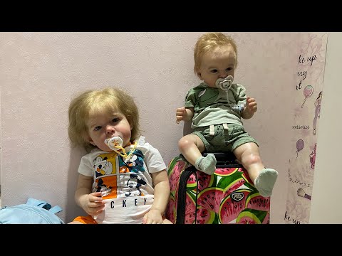 Видео: Собираемся на Алтай с двумя реборнами 😁#fakebaby #reborndoll #fakebody #rebornbaby #куклареборн