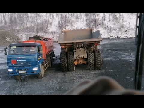 Видео: Белаз вахта Вахтовый городок на севере