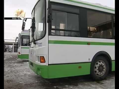Видео: В ПАТП-1 поступили новые автобусы