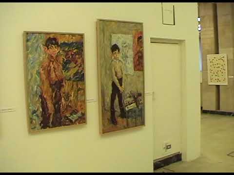 Видео: Выставка "Юрий Злотников. Живопись и графика". Новая Третьяковская галерея. 2004 (до монтажа)