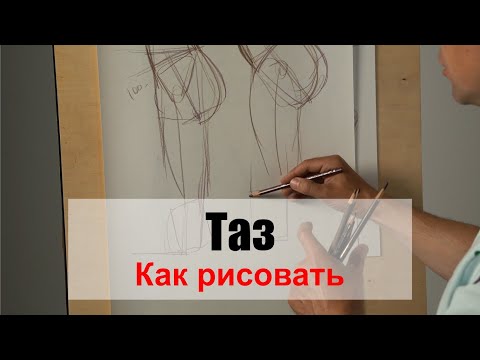 Видео: Как рисовать "Разница мужского и женского таза" /часть 2/ - А. Рыжкин