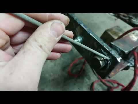 Видео: задняя навеска на минитрактор переломка