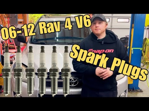 Видео: Замена свечей зажигания Toyota Rav4 3.5 V6 2006-2012