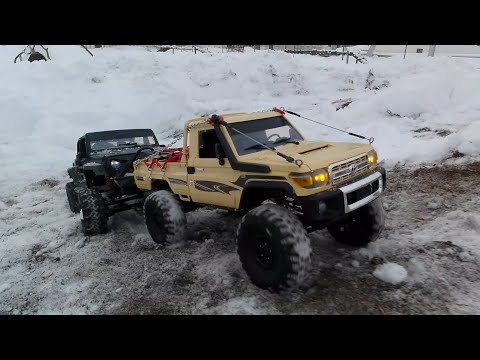 Видео: MN 82 на ПОРТАЛЬНЫХ МОСТАХ от WPL.