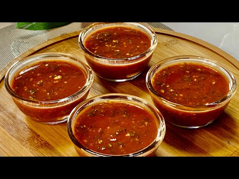 Видео: УНИВЕРСАЛЬНЫЙ ТОМАТНЫЙ СОУС ДЛЯ ВСЕХ БЛЮД!