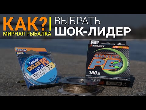 Видео: Как выбрать шок лидер?