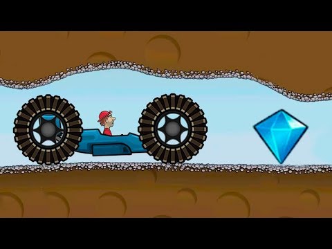 Видео: МАШИНКИ Hill Climb Racing #2 игра про тачки с большими колесами и гоночной машинкой Кида