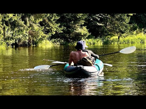 Видео: Река Оредеж сплав.