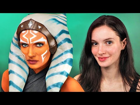 Видео: Асока Тано (Мандалорец): макияж и трансформация — урок по косплею
