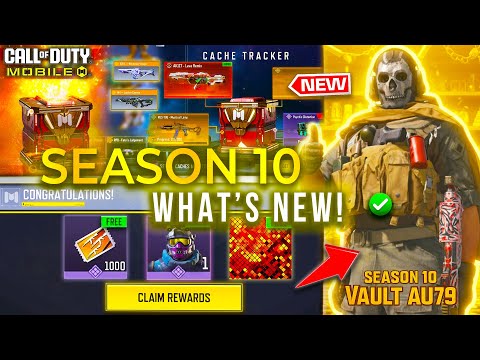 Видео: Утечки 10-го сезона | Обновление «Секретного тайника» | Мрак | Бесплатные облики и многое другое!...