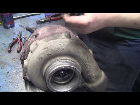 Видео: Mercedes-Benz Actros. Турбина. Полное видео диагностики и ремонта.