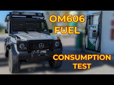 Видео: Тест расхода топлива OM606 G Wagon (Mercedes G W463)