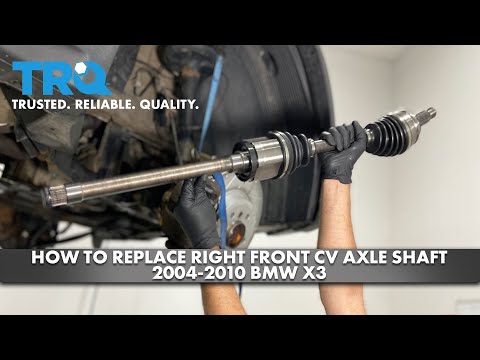 Видео: Как заменить правый передний приводной вал на BMW X3 2004-2010