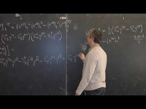 Видео: Степаньянц К. В. - Классическая теория поля - 14. Теории со спинорными полями. Часть 3