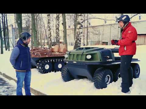 Видео: Тест-драйв вездеходов ARGO