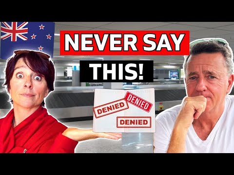 Видео: Вопросы по иммиграции в аэропорту Новой Зеландии, которые вы ОБЯЗАНЫ знать (+ ответы)