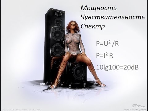 Видео: Мощность, чувствительность, спектр