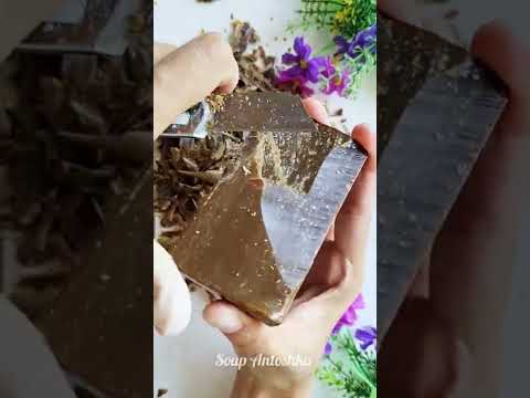 Видео: TAR soap/ ASMR SOAP/ cutting soap/ дегтярные аист/ дегтярное мыло