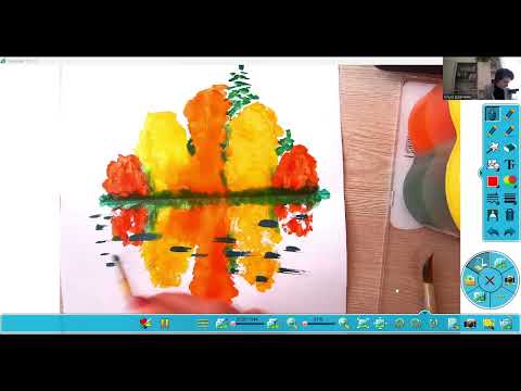 Видео: Кольори осені . Образотворче мистецтво. 2 клас