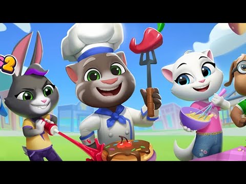 Видео: Мой Говорящий Том Друзья 2