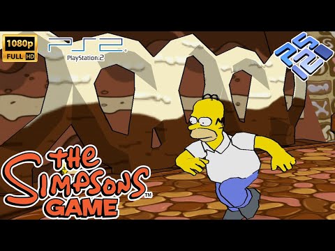 Видео: Геймплей игры «Симпсоны» для PS2 HD (PCSX2)