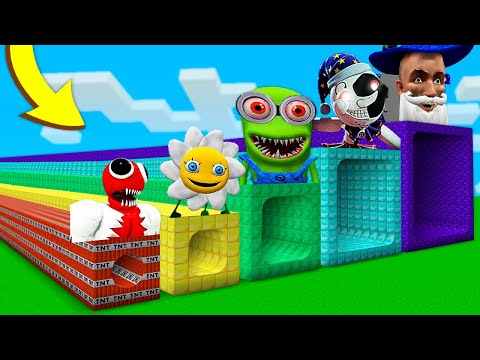 Видео: САМЫЕ ДЛИННЫЕ ТОННЕЛИ В МАЙНКРАФТ ЗОМБАК