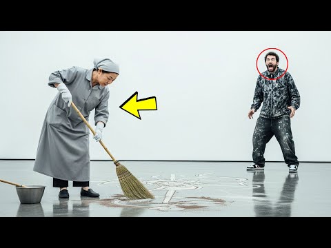 Видео: «ЧТО ТЫ ЗНАЕШЬ О КРАСОТЕ, УБОРЩИЦА?» — рассмеялся ДИЗАЙНЕР... но она взяла веник и СОЗДАЛА ШЕДЕВР.