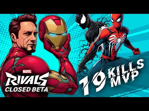 Видео: Неуязвимый Железный Человек | Marvel Rivals Gameplay (Closed Beta Test)