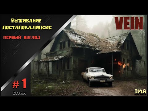 Видео: 🔸VEIN # 1🔸. Новая выживалка постапокалипсис . Первый взгляд.