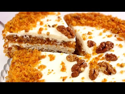 Видео: Морковный Бархатный торт /Невероятно вкусный