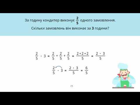 Видео: Множення дробів 6 клас
