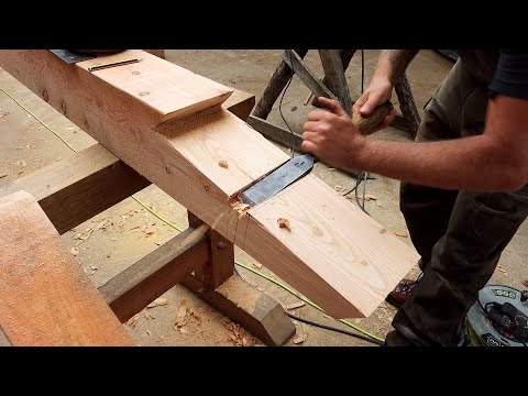 Видео: Мастерская по производству мешков с землей Off Grid, часть 68. Кровельные плиты с косым соединением