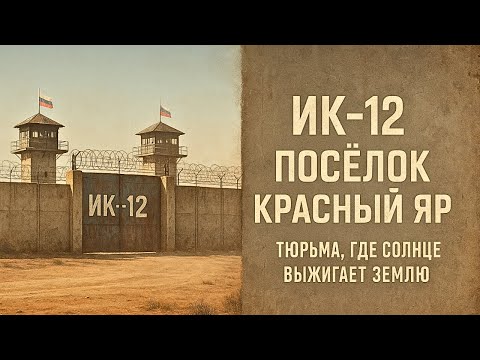 Видео: ИК-12 “Посёлок Красный Яр” — тюрьма в степи, где солнце выжигает землю