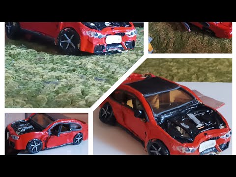 Видео: Тотальное уничтожение BMW M4 из пластилина!