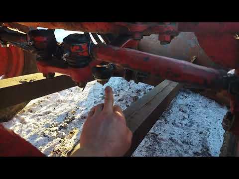 Видео: ЮМЗ передний отвал (переделка)