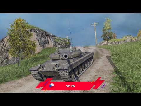 Видео: бой на танке -- Vz 55 -- ( 4193 урона )