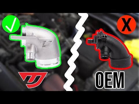 Видео: Установка и обзор впускного колена турбины Unitronic | VW MK7 GTI