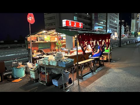 Видео: Весёлые бабушки подают вкусную японскую уличную еду ятай в Фукуоке