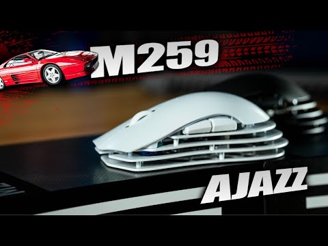 Видео: Ajazz M259 - Беспроводная мышь с духом Ferrari /Gartox