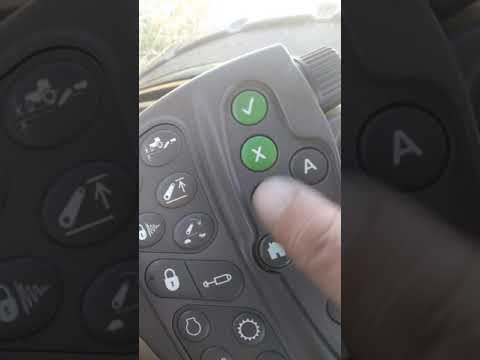 Видео: Как выставить курс на Джон дире+навигация