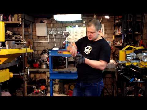 Видео: Школа моторемонта #28. Ремонт коленвала. Moto repairs school #28. Recovery of the crankshaft.