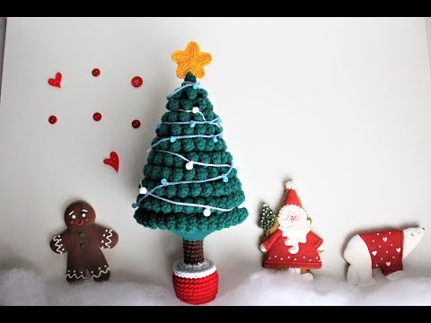 Видео: Мастер-класс ЁЛОЧКА крючком. Схема Ёлочки.